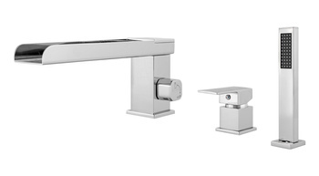 BATERIE CADA S-1218, TIP CASCADA, 3 GAURI, MONTAJ PE CADA, CROM