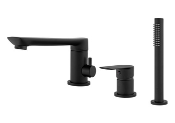 BATERIE CADA S-1217B, 3 GAURI, MONTAJ PE CADA, NEGRU MAT