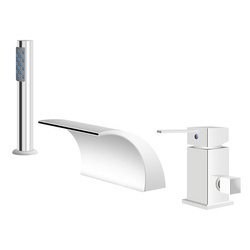 BATERIE CADA S-1006, TIP CASCADA, 3 GAURI, MONTAJ PE CADA, CROM